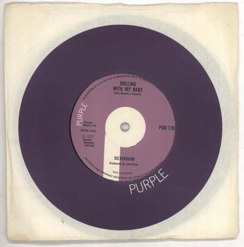 Silverhead Rolling With My Baby 7" vinyl single (7 inch record / 45) UK SL407RO698632