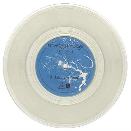 Silversun Pickups Lazy Eye - Clear Vinyl 7" vinyl single (7 inch record / 45) UK UPU07LA413939