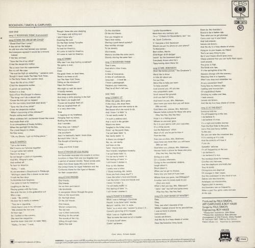 Simon & Garfunkel Bookends - Red label vinyl LP album (LP record) UK SGFLPBO601314