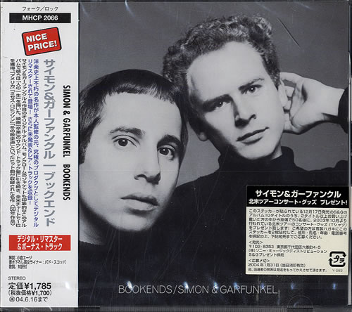 Simon & Garfunkel Bookends CD album (CDLP) Japanese SGFCDBO554377