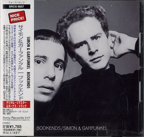 Simon & Garfunkel Bookends CD album (CDLP) Japanese SGFCDBO554477
