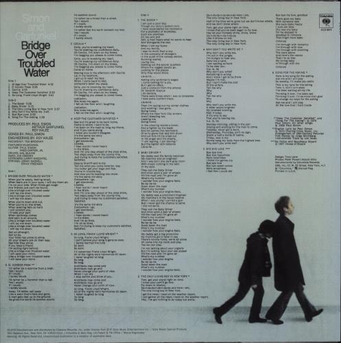 Simon & Garfunkel Bridge Over Troubled Water -180 Gram Vinyl vinyl LP album (LP record) US SGFLPBR354399