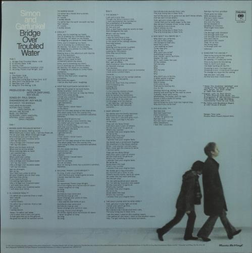 Simon & Garfunkel Bridge Over Troubled Water vinyl LP album (LP record) UK SGFLPBR863142