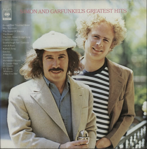Simon & Garfunkel Greatest Hits vinyl LP album (LP record) Japanese SGFLPGR231109