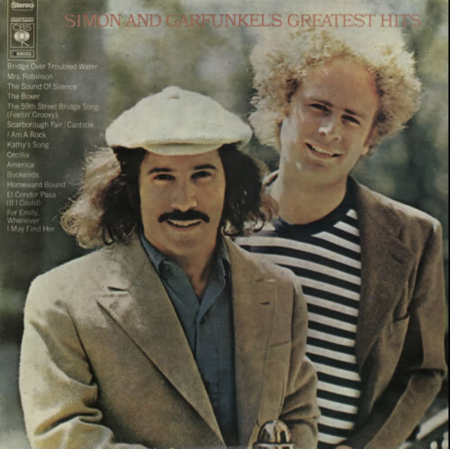 Simon & Garfunkel Greatest Hits vinyl LP album (LP record) Greek SGFLPGR608182