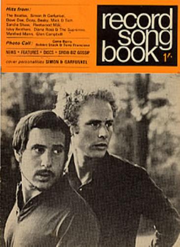 Simon & Garfunkel Record Song Book magazine UK SGFMARE217263