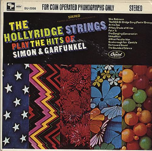 Simon & Garfunkel The Hollyridge Strings Play The Hits Of... 7" vinyl single (7 inch record / 45) UK SGF07TH350935