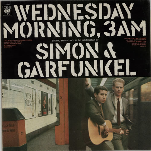 Simon & Garfunkel Wednesday Morning 3am - 1st vinyl LP album (LP record) UK SGFLPWE380126