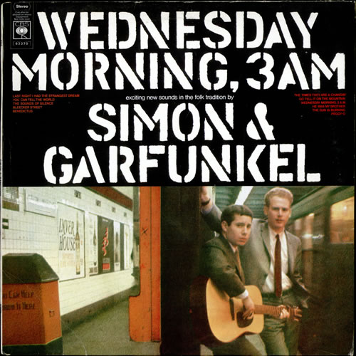 Simon & Garfunkel Wednesday Morning, 3am vinyl LP album (LP record) UK SGFLPWE499004