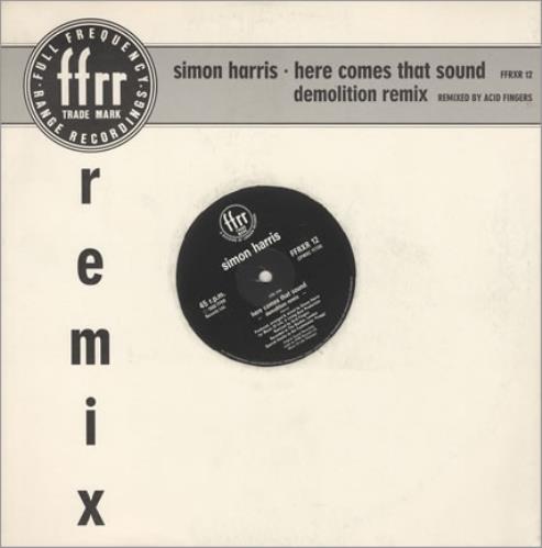 Simon Harris Here Comes That Sound 12" vinyl single (12 inch record / Maxi-single) UK IMN12HE389834