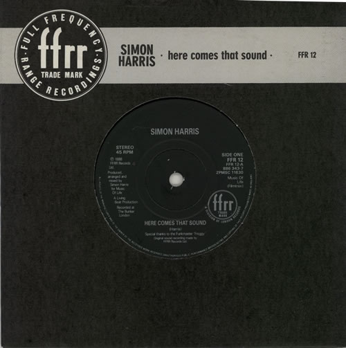 Simon Harris Here Comes That Sound 7" vinyl single (7 inch record / 45) UK IMN07HE625208