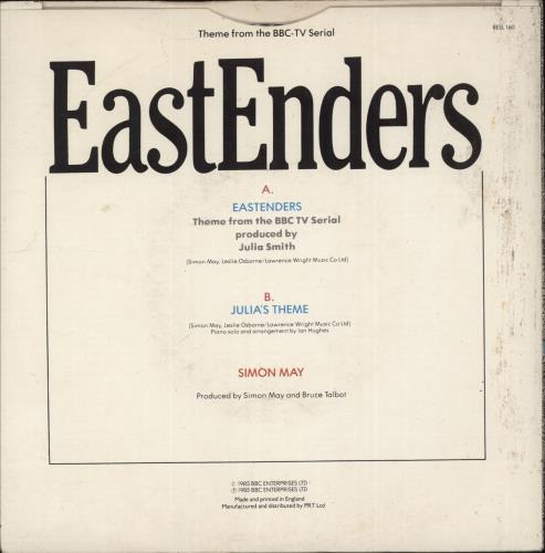 Simon May Eastenders + Sleeve 7" vinyl single (7 inch record / 45) UK S6M07EA647362