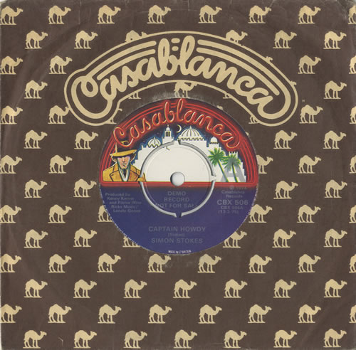 Simon Stokes Captain Howdy 7" vinyl single (7 inch record / 45) UK 7SS07CA474243