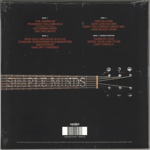 Simple Minds Acoustic - Sealed 2-LP vinyl record set (Double LP Album) UK SIM2LAC724307