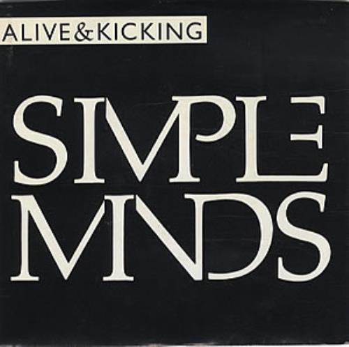 Simple Minds Alive & Kicking 7" vinyl single (7 inch record / 45) US SIM07AL62423