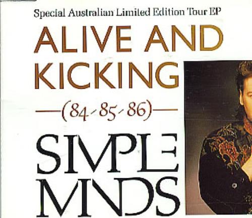 Simple Minds Alive And Kicking Tour EP CD single (CD5 / 5") Australian SIMC5AL06695