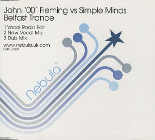 Simple Minds Belfast Trance CD single (CD5 / 5") UK SIMC5BE277116