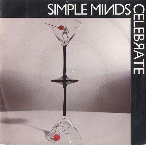 Simple Minds Celebrate 7" vinyl single (7 inch record / 45) UK SIM07CE08441