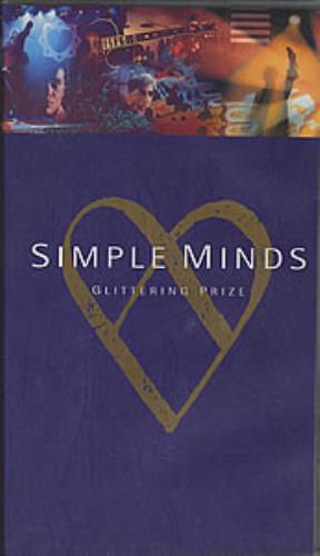 Simple Minds Glittering Prize video (VHS or PAL or NTSC) UK SIMVIGL282530