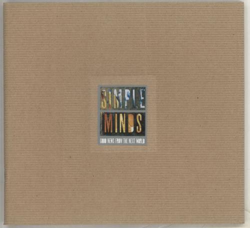 Simple Minds Good News From The Next World tour programme UK SIMTRGO54024