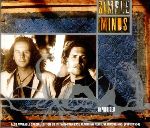 Simple Minds Hypnotised - 2 x CD Box Set 2-CD single set (Double CD single) UK SIM2SHY88515