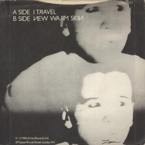 Simple Minds I Travel 7" vinyl single (7 inch record / 45) UK SIM07IT16844