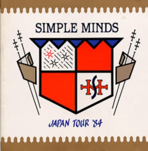Simple Minds Japan Tour '84 tour programme Japanese SIMTRJA203014