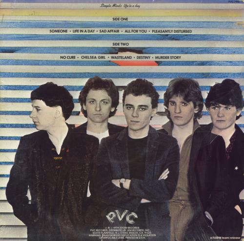 Simple Minds Life In A Day - Sealed vinyl LP album (LP record) US SIMLPLI400835