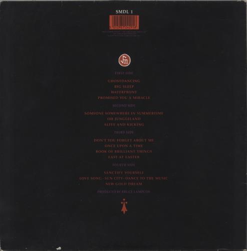 Simple Minds Live In The City Of Light - EX 2-LP vinyl record set (Double LP Album) UK SIM2LLI64223