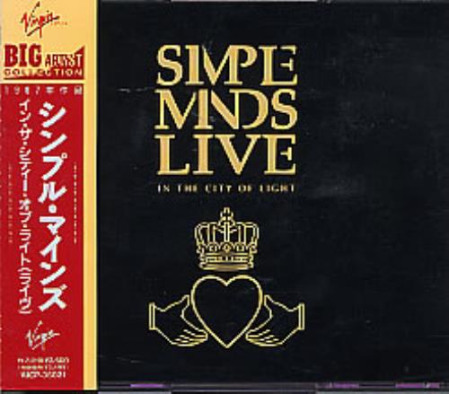 Simple Minds Live In The City Of Light 2 CD album set (Double CD) Japanese SIM2CLI279959