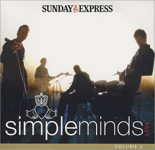 Simple Minds Live 2 CD album set (Double CD) UK SIM2CLI400119