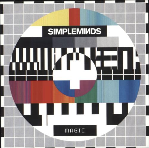 Simple Minds Magic CD-R acetate UK SIMCRMA709532