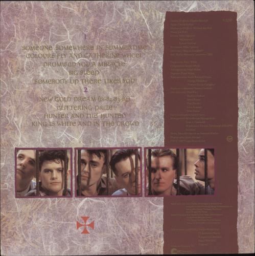 Simple Minds New Gold Dream vinyl LP album (LP record) New Zealand SIMLPNE877488