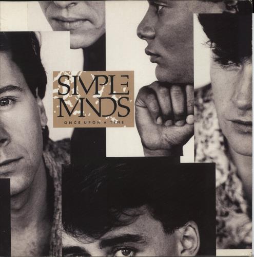 Simple Minds Once Upon A Time - Reversed artwork - EX vinyl LP album (LP record) UK SIMLPON881872
