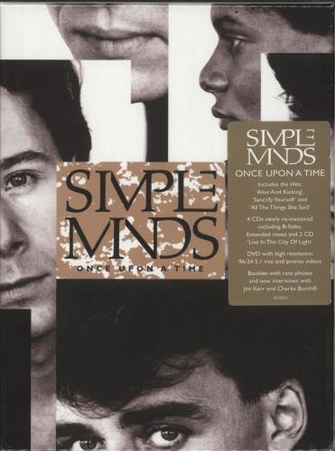 Simple Minds Once Upon A Time - Sealed Deluxe Box 6-CD album set UK SIM6CON724426