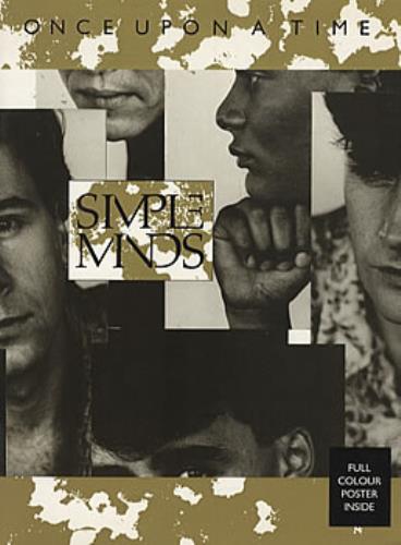 Simple Minds Once Upon A Time tour programme UK SIMTRON312947