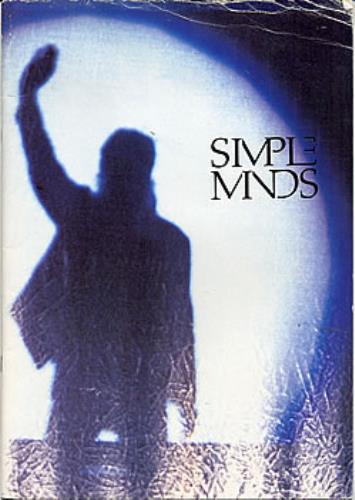 Simple Minds Once Upon A Time tour programme Japanese SIMTRON312951