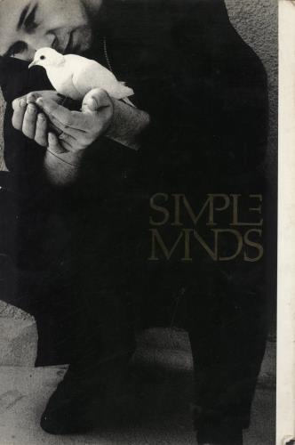 Simple Minds Once Upon A Time tour programme UK SIMTRON790139