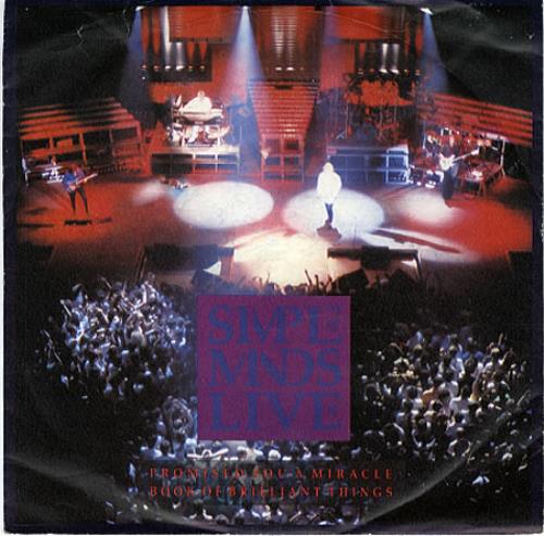 Simple Minds Promised You A Miracle (Live) 7" vinyl single (7 inch record / 45) German SIM07PR326537