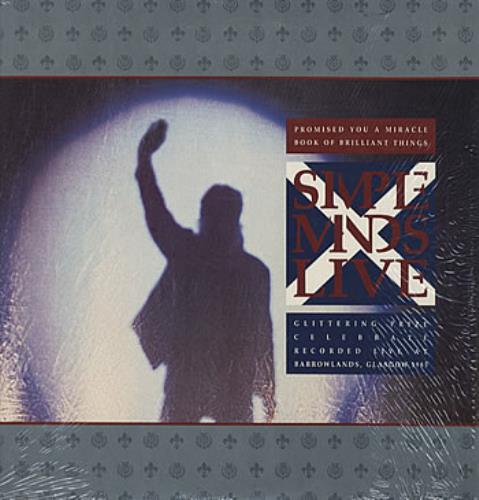 Simple Minds Promised You A Miracle Live 12" vinyl single (12 inch record / Maxi-single) US SIM12PR89358