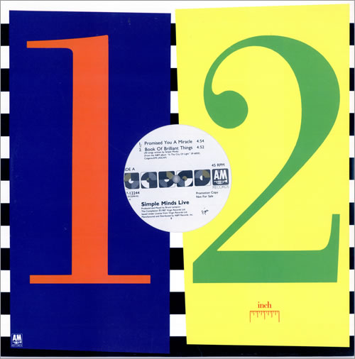Simple Minds Promised You A Miracle 12" vinyl single (12 inch record / Maxi-single) US SIM12PR26079