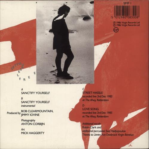 Simple Minds Sanctify Yourself - Double Pack 7" vinyl single (7 inch record / 45) UK SIM07SA08995