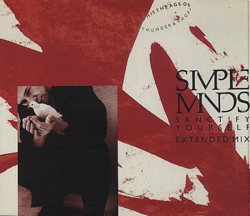 Simple Minds Sanctify Yourself CD single (CD5 / 5") UK SIMC5SA158914