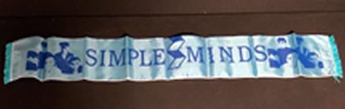Simple Minds Scarf memorabilia UK SIMMMSC716512
