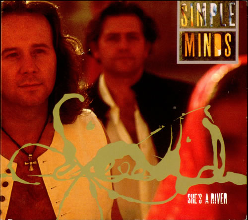 Simple Minds She's A River 2-CD single set (Double CD single) UK SIM2SSH508277