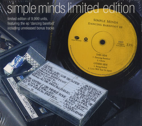 Simple Minds Simple Minds Limited Edition 2 CD album set (Double CD) German SIM2CSI588021