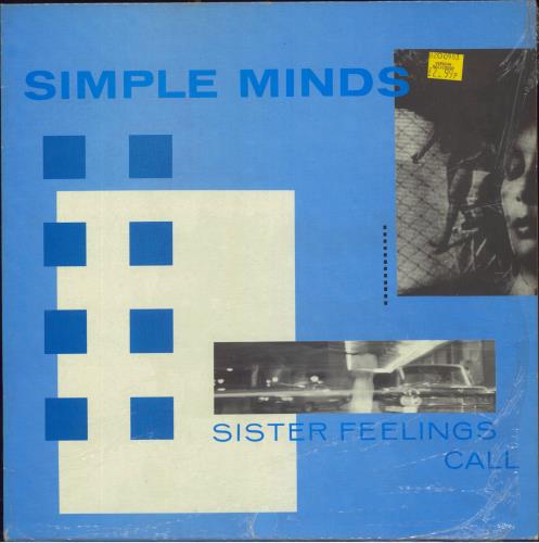 Simple Minds Sister Feelings Call-open shrink vinyl LP album (LP record) UK SIMLPSI802644