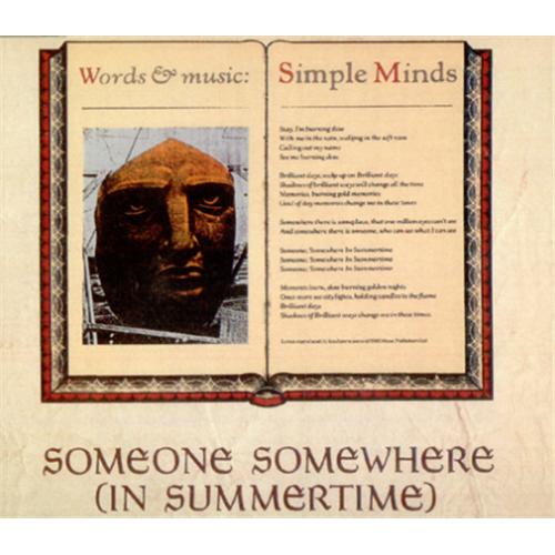 Simple Minds Someone Somewhere CD single (CD5 / 5") UK SIMC5SO106928