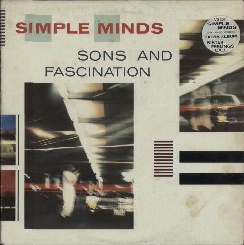 Simple Minds Sons And Fascination / Sister Feelings Call - EX 2-LP vinyl record set (Double LP Album) UK SIM2LSO610452