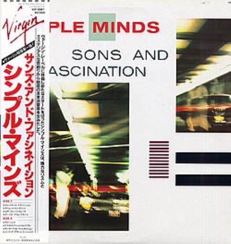 Simple Minds Sons And Fascination vinyl LP album (LP record) Japanese SIMLPSO280131